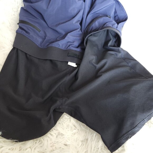 Fabletics The Franchise Shorts Mens XXL Blue 7” Lined Athletic Performance Gym - Picture 11 of 12